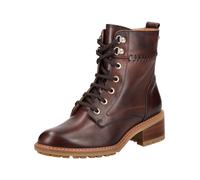 Schnürstiefelette PIKOLINOS "PIKOLINOS Stiefelette Leder", Damen, Gr. 39, braun (dunkelbraun), Leder, casual, Schuhe (96490314-39) dunkelbraun