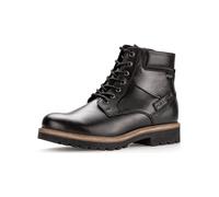 Schnürstiefelette PIUS GABOR "Pius Gabor Stiefelette Leder", Damen, Gr. 43, schwarz, Leder, Schuhe Schnürstiefelette (75690237-43) schwarz