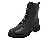Schnürstiefelette REMONTE, Damen, Gr. 38, schwarz, Leder, unifarben, modisch, Schuhe, Outdoorboots, Schnürboots mit wasserabweisender TEX-Membran, Topseller (38323345-38) schwarz