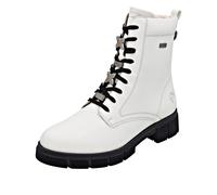 Schnürstiefelette REMONTE, Damen, Gr. 43, weiß, Leder, unifarben, Schuhe Schnürstiefelette, Outdoorboots, Schnürboots mit wasserabweisender TEX-Membran (60808222-43) weiß