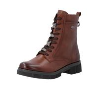Schnürstiefelette REMONTE "Remonte Stiefelette Leder", Damen, Gr. 45, braun (mittelbraun), Leder, Schuhe Schnürstiefelette (49460310-45) mittelbraun