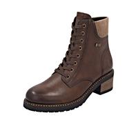 Schnürstiefelette REMONTE "Remonte Stiefelette Leder/Synthetik", Damen, Gr. 39, chestnut, Leder, Synthetik, Schuhe (22651606-39) chestnut
