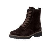 Schnürstiefelette REMONTE "Remonte Stiefelette Veloursleder", Damen, Gr. 37, dunkelbraun, Veloursleder, Schuhe Schnürstiefelette (40040355-37) dunkelbraun