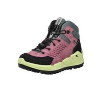 Schnürstiefelette RICOSTA "Ricosta Stiefelette Veloursleder", Kinder, Gr. 37, lila, Veloursleder, casual, Schuhe (43841366-37) lila