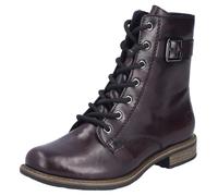 HWK Damen Stiefel schwarz-rot - Gr. - 37