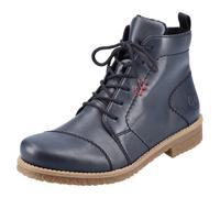 Rieker Schnürstiefelette Kaltfutter für Damen, blau, Gr. 40 EU