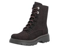 Schnürstiefelette RIEKER, Damen, Gr. 43, braun, Lederimitat, Schuhe Schnürstiefelette, Schnürboots, Herbststiefelette mit Glitzersteinchen (72035362-43) braun