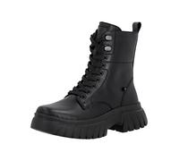 Schnürstiefelette RIEKER "Rieker Stiefelette Glattleder", Damen, Gr. 37, schwarz, Glattleder, casual, Schuhe (15419412-37) schwarz