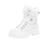 Rieker Schnürstiefeletten Evolution W2174 Damen – wasserabweisend, riekerTEX, lose Einlage, Weiß 38