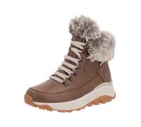 Schnürstiefelette RIEKER "Rieker Stiefelette Glattleder", Damen, Gr. 40, braun, Glattleder, Schuhe Schnürstiefelette (71294833-40) braun