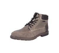 Schnürstiefelette RIEKER "Rieker Stiefelette Leder", Herren, Gr. 43, braun (hellbraun), Leder, Schuhe Schnürstiefelette (26445149-43) hellbraun