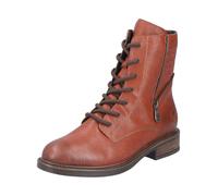 Schnürstiefelette RIEKER "Rieker Stiefelette Lederimitat", Damen, Gr. 37, brandy, Lederimitat, Schuhe Schnürstiefelette (57762761-37) brandy