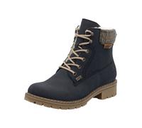Rieker Damenschuhe Schnürstiefel pazifik/mogano/graphit graphit - Gr. - 39