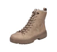 Schnürstiefelette RIEKER "Rieker Stiefelette Lederimitat", Damen, Gr. 39, braun (camel), Lederimitat, Schuhe Schnürstiefelette, Topseller (51563533-39) camel
