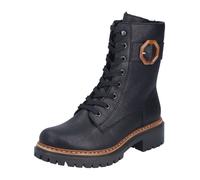 Rieker Damenschuhe Schnürstiefel schwarz schwarz - Gr. - 39