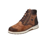 Rieker Herren Schnürstiefel 32332 – wasserabweisend, riekerTEX, lose Einlage – Braun 42 EU
