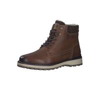 Schnürstiefelette S.OLIVER "s.Oliver Stiefelette Glattleder", Damen, Gr. 41, braun (cognac), Glattleder, Schuhe Schnürstiefelette (10946464-41) cognac