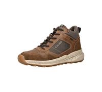 Schnürstiefelette S.OLIVER "s.Oliver Stiefelette Lederimitat/Textil", Damen, Gr. 42, braun (cognac), Lederimitat, Textil, Schuhe Schnürstiefelette (75613943-42) cognac