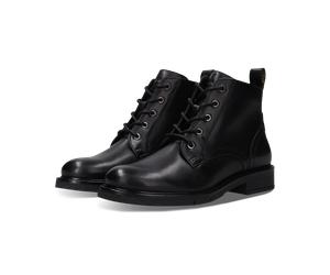 Schnürstiefelette SALAMANDER "Bebra", Damen, Gr. 37, Textil, schwarz, Nappaleder, Schuhe Schnürstiefelette, Schnürboots, Business-Stiefelette mit Reißverschluss (99174325-37) schwarz