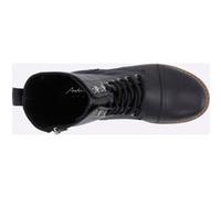 Schnürstiefelette ANDREA CONTI, Damen, Gr. 39, schwarz, Glattleder, Leder, Rindsleder, Schuhe Schnürstiefelette (20628355-39) schwarz