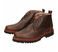 Schnürstiefelette SIOUX "Adalrik-701-LF-H", Damen, Gr. 45 (UK 10 1/2), braun (dunkelbraun), Obermaterial: 100% Kalbsleder CAL. 100% Gummi rubber., Schuhe Schnürstiefelette (63213319-45) dunkelbraun