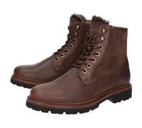 Schnürstiefelette SIOUX "Adalrik-702-LF-H", Damen, Gr. 41.5 (UK 7 1/2), braun, Obermaterial: 50% Kalbsleder CAL. 50% Lammveloursleder LAVL. 100% Gummi rubber., Schuhe Schnürstiefelette (21010805-41,5)