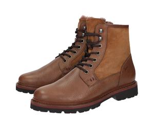 Schnürstiefelette SIOUX "Adalrik-702-LF-H", Damen, Gr. 46,5 (UK 11 1/2), schwarz, Obermaterial: 50% Kalbsleder CAL. 50% Lammveloursleder LAVL. 100% Gummi rubber., Schuhe Schnürstiefelette (16001763-46