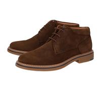 Schnürstiefelette SIOUX "Encanio-714", Damen, Gr. 42 (UK 8), braun, Obermaterial: 100% Kalbsveloursleder CAVL. 100% Gummi rubber., Schuhe Schnürstiefelette (64753620-42) braun