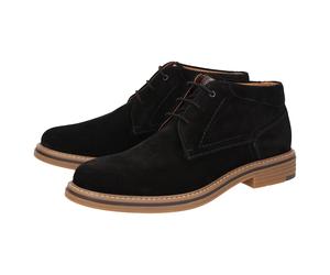 Schnürstiefelette SIOUX "Encanio-714", Damen, Gr. 43 (UK 9), schwarz, Obermaterial: 100% Kalbsveloursleder CAVL. 100% Gummi rubber., Schuhe Schnürstiefelette (93744419-43) schwarz