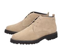 Schnürstiefelette SIOUX "Meredith-702-H", Damen, Gr. 37.5 (UK 4 1/2), beige, Obermaterial: 100% Lammveloursleder LAVL. 100% Gummi rubber., Schuhe Schnürstiefelette (32152918-37,5) beige