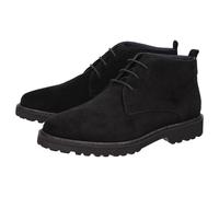 Schnürstiefelette SIOUX "Meredith-702-H", Damen, Gr. 41 (UK 7), schwarz, Obermaterial: 100% Lammveloursleder LAVL. 100% Gummi rubber., Schuhe Schnürstiefelette (37083837-41) schwarz