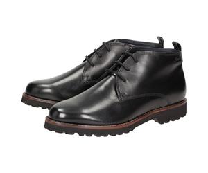 Schnürstiefelette SIOUX "Meredith-702-XL", Damen, Gr. 37.5 (UK 4 1/2), schwarz, Obermaterial: 100% Lammnappaleder LANA. 100% Gummi rubber., Schuhe Schnürstiefelette (81962919-37,5) schwarz