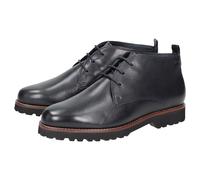 Schnürstiefelette SIOUX "Meredith-702-XL", Damen, Gr. 38 (UK 5), blau, Obermaterial: 100% Lammnappaleder LANA. 100% Gummi rubber., Schuhe Schnürstiefelette (91021255-38) blau
