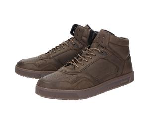 Schnürstiefelette SIOUX "Tedroso-705", Damen, Gr. 42 (UK 8), braun (dunkelbraun), Obermaterial: 100% Kalbsleder CAL. 100% Gummi rubber., Schuhe Schnürstiefelette (41862705-42) dunkelbraun