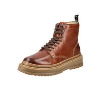 Schnürstiefelette SNEAKY STEVE "Sneaky Steve Stiefelette Leder", Herren, Gr. 44, cognac, Leder, Schuhe Schnürstiefelette (18043925-44) cognac