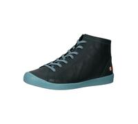 Schnürstiefelette SOFTINOS "softinos Stiefelette Leder", Damen, Gr. 37, grün (forest), Leder, casual, Schuhe (63233702-37) forest