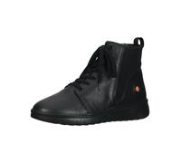 Schnürstiefelette SOFTINOS "softinos Stiefelette Leder", Damen, Gr. 38, schwarz, schwarz, Leder, Schuhe Schnürstiefelette (62014817-38) schwarz, schwarz