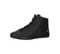 Schnürstiefelette SOFTINOS "softinos Stiefelette Leder", Damen, Gr. 39, schwarz, Leder, Schuhe Schnürstiefelette (57703747-39) schwarz
