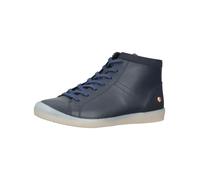 Softinos Damen Ankle boots, Frauen,Schnürstiefeletten,Stiefel,halbstiefel,Blau (NAVY W/NAVY VEGAN Suede),37 EU / 4.5 UK