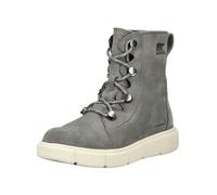 Schnürstiefelette SOREL "Sorel Stiefelette Veloursleder", Damen, Gr. 39, grau, Veloursleder, Schuhe Schnürstiefelette (57960556-39) grau
