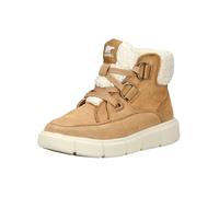 Schnürstiefelette SOREL "Sorel Stiefelette Veloursleder/Textil", Damen, Gr. 37, braun, Textil, Veloursleder, Schuhe Schnürstiefelette (38149614-37)