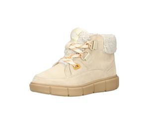 Schnürstiefelette SOREL "Sorel Stiefelette Veloursleder/Textil", Damen, Gr. 38, beige (honey), Textil, Veloursleder, Schuhe Schnürstiefelette (83170722-38) honey