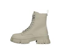 Schnürstiefelette STEVE MADDEN "STEVE MADDEN Stiefelette Lederimitat", Damen, Gr. 40, bone, Lederimitat, Schuhe Schnürstiefelette (34130607-40) bone