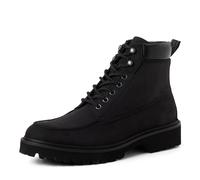 Schnürstiefelette TAMARIS, Damen, Gr. 46, beige (schwarz), Leder, Schuhe Schnürstiefelette, Boots mit weicher Schaftrand-Polster, für Herren (41303649-46) schwarz