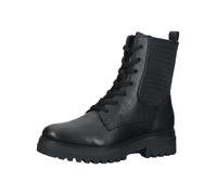 Schnürstiefelette TAMARIS "Tamaris Stiefelette Lederimitat", Damen, Gr. 36, schwarz, Lederimitat, Schuhe Schnürstiefelette (44226469-36)