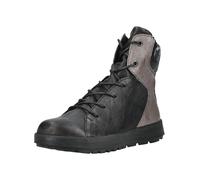 Schnürstiefelette THINK "Think Stiefelette Leder", Damen, Gr. 40, schwarz, schwarz, Leder, Schuhe Schnürstiefelette (24560318-40) schwarz, schwarz