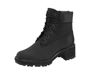 Schnürstiefelette TIMBERLAND "Kinsley", Damen, Gr. 36, schwarz, Leder, Schuhe Schnürstiefelette, Winterschuhe, Winterstiefel, Schnürboots, Winterboots, wasserdicht (75842104-36) schwarz