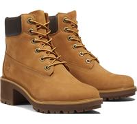 Schnürstiefelette TIMBERLAND "Kinsley", Damen, Gr. 41,5, gelb (wheat, braun), Leder, Synthetik, Schuhe Schnürstiefelette, Winterschuhe, Winterstiefel, Schnürboots, Winterboots, wasserdicht (50345025-4