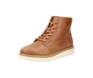 Schnürstiefelette TOMS "TOMS Stiefelette Leder", Herren, Gr. 44, tan, Leder, Schuhe Schnürstiefelette (21539032-44) tan