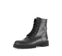 Schnürstiefeletten schwarz(altsilber) - Gr. - 38 EU | 5 UK